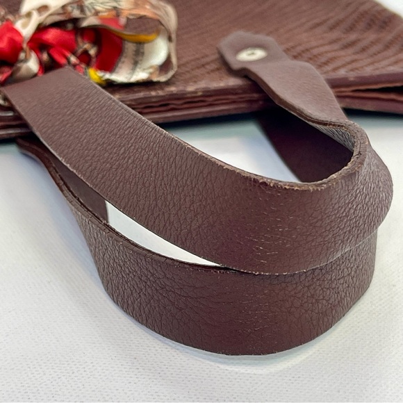 Hermés Ahmedebad Woven Leather Tote in Burnt Sienna 🍁 - Picture 3 of 14